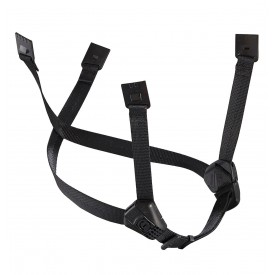 法國 Petzl DUAL chinstrap for VERTEX® and STRATO® helmets 標準款織帶 黑扣 A010FA01